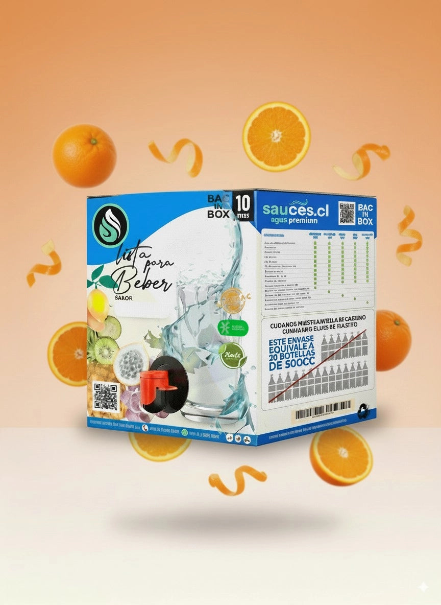 Sauces™ Hydra-Boost Naranja | 10L Bag in Box