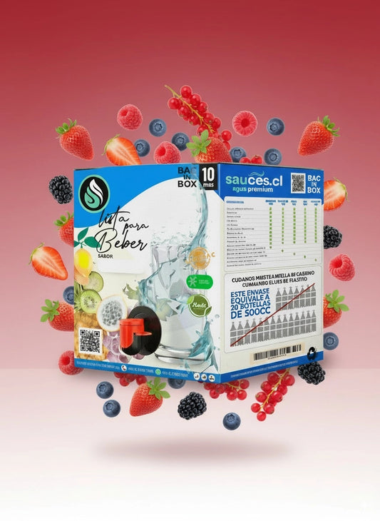 Sauces™ Hydra-Boost Frutos Rojos | 10L Bag in Box