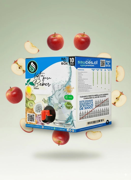 Sauces™ Hydra-Boost Manzana | 10L Bag in Box