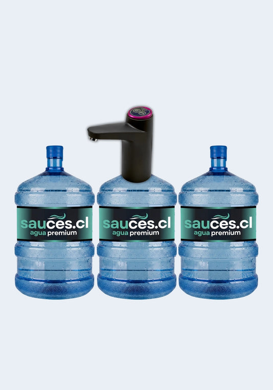 Bomba USB PRO + 3 Bidones sauces