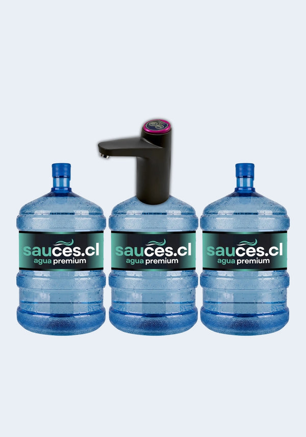 Bomba USB PRO + 3 Bidones sauces