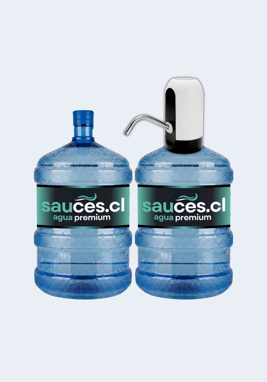 Bomba USB + 2 Bidones Sauces