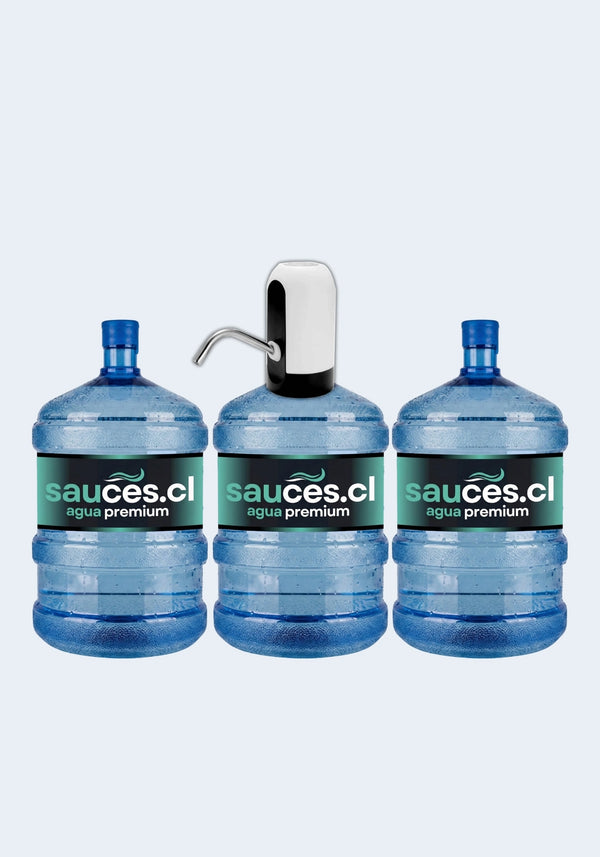 Bomba USB + 3 Bidones Sauces