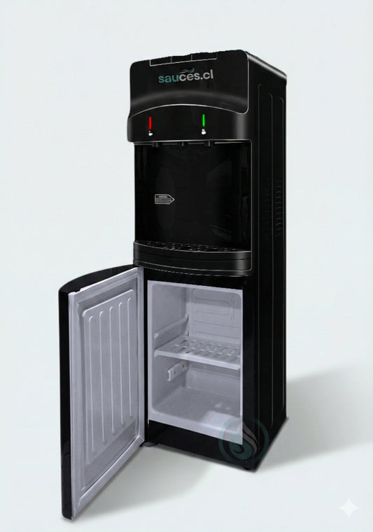 Dispensador Pedestal Compresor + Frigobar CB-129F (3 Llaves / Frío-Calor-Ambiente)