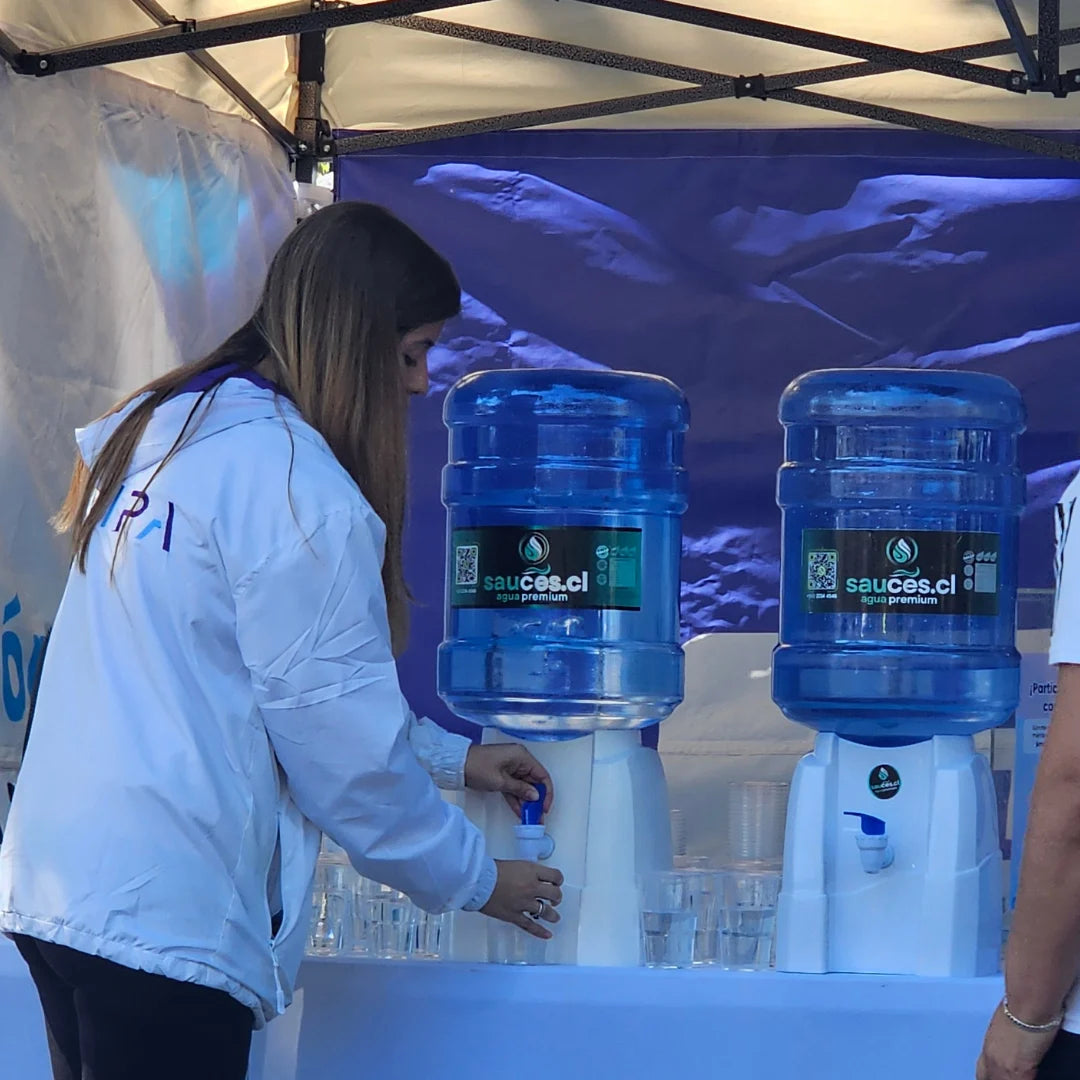 Evento masivo con hidratación Sauces