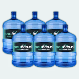 5 Recargas Agua Purificada