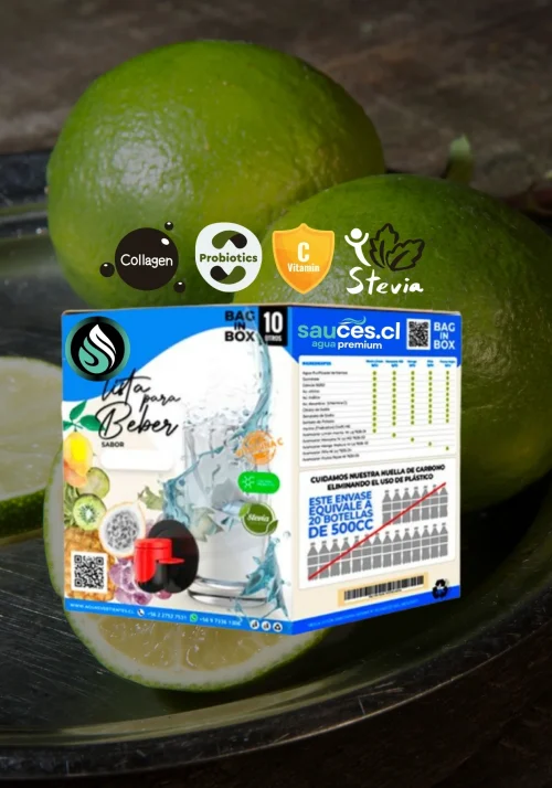 Agua Saborizada Menta Limón