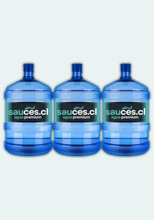 3 Bidones Agua Purificada
