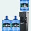 Dispensador Pedestal Compresor Premium + 3 Bidones de Agua