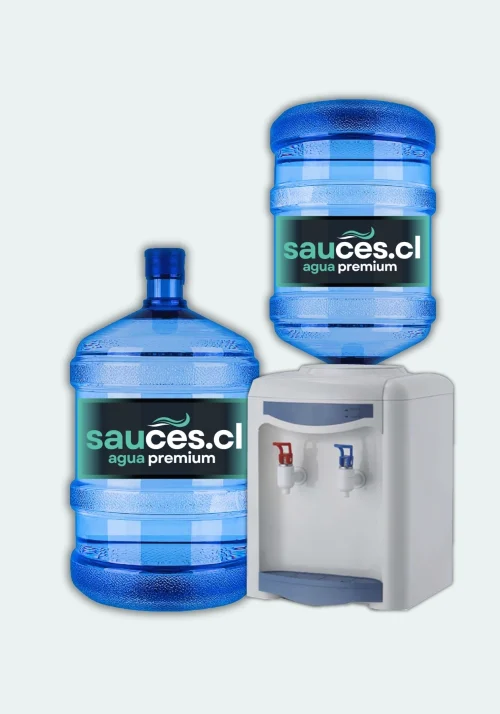Dispensador Sobremesa Ventilador + 2 Bidones de Agua